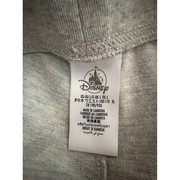 Disney Goofy Tie Dye Sweatpants Large 38x31 Vintage Style Cartoon Lounge Joggers - Picture 4 of 4